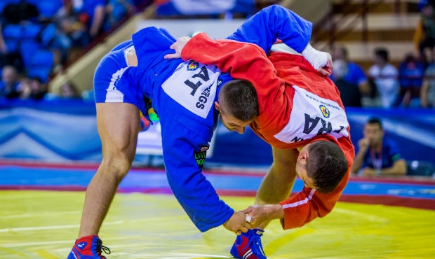 [VIDEO] Finals of the 1 Day of the European Sambo Championships 2017