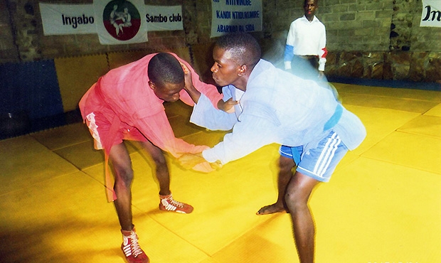 Первые соревнования по самбо в Бурунди