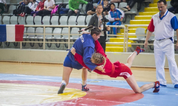 Winners of the Second Day of the World Cadets Sambo Championships 2016 in Limassol