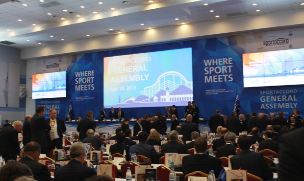 The SportAccord Convention in Sochi: Russian President Vladimir Putin's visit, Marius Vizer’s re-election and other news from the Sochi Expocentre