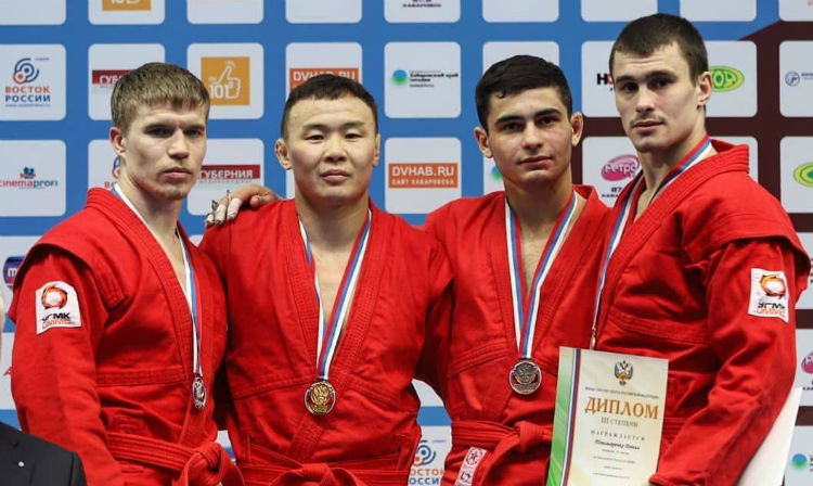 Winners of the 2nd Day of the Russian Sambo Championships 2018 in Khabarovsk