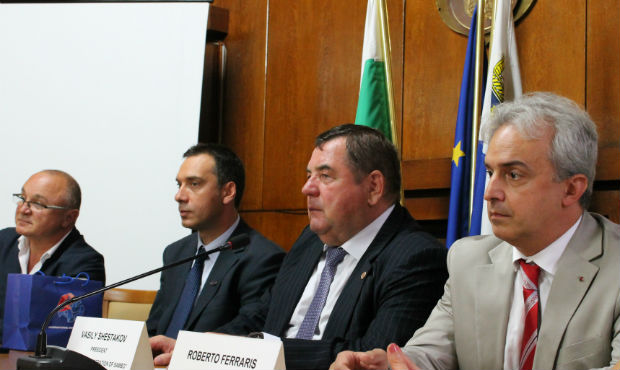 Press conference devoted to opening of Sambo World Cup in Bulgaria