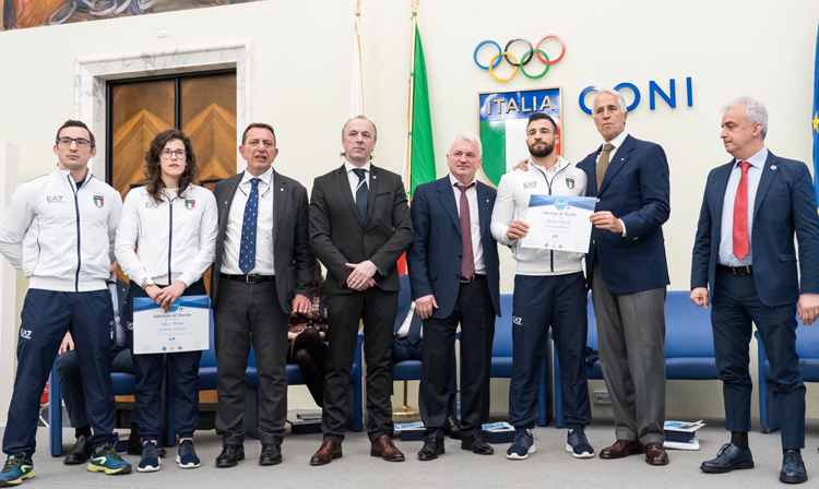Italian Sambists were Awarded by the National Olympic Committee