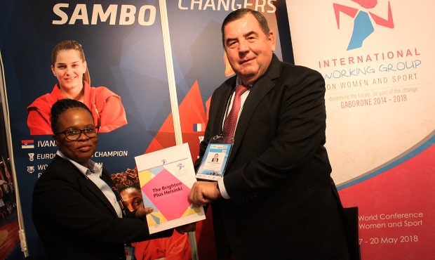 International SAMBO Federation and International Working Group on Women and Sport partnership