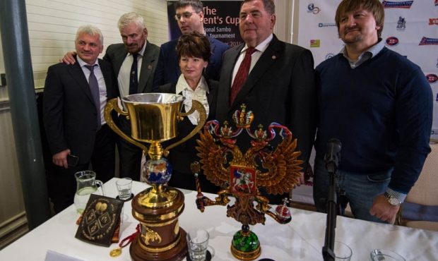 Press conference for the President's Sambo Cup in Manchester