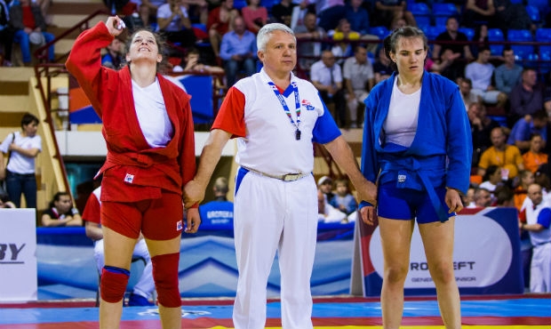 Winners of the 3 Day of the European SAMBO Championships in Minsk