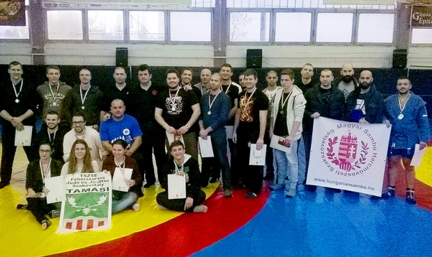 Чемпионат Венгрии по самбо прошел в Будапеште