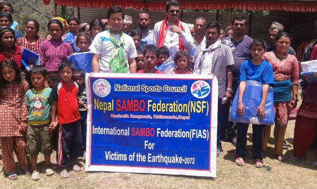 FIAS has sent aid to earthquake victims in Nepal