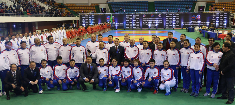 Чемпионат Монголии по самбо 2018